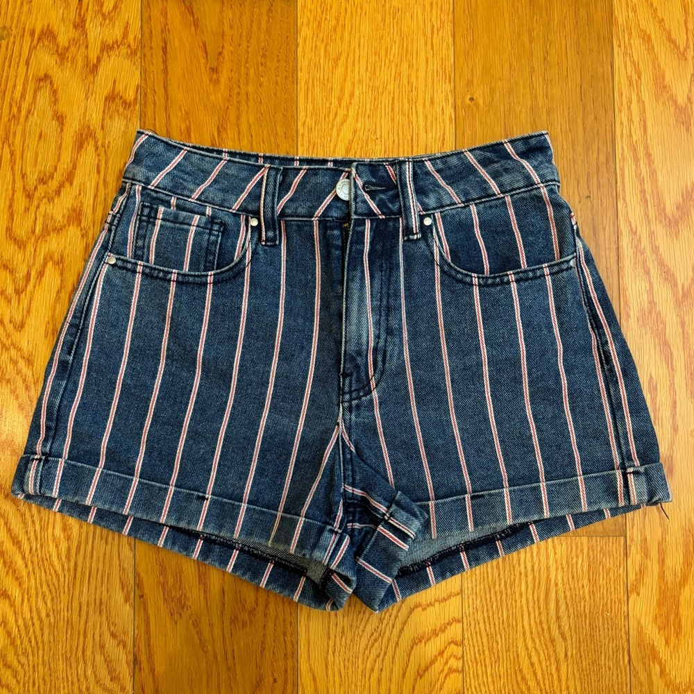 PacSun Denim Mom Shorts
